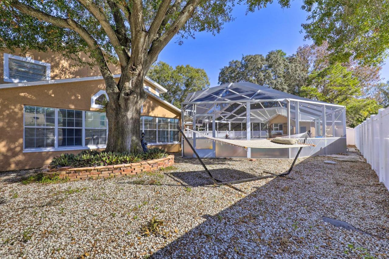 Cozy Home In Heart Of Tampa With Lanai And Pool! 外观 照片